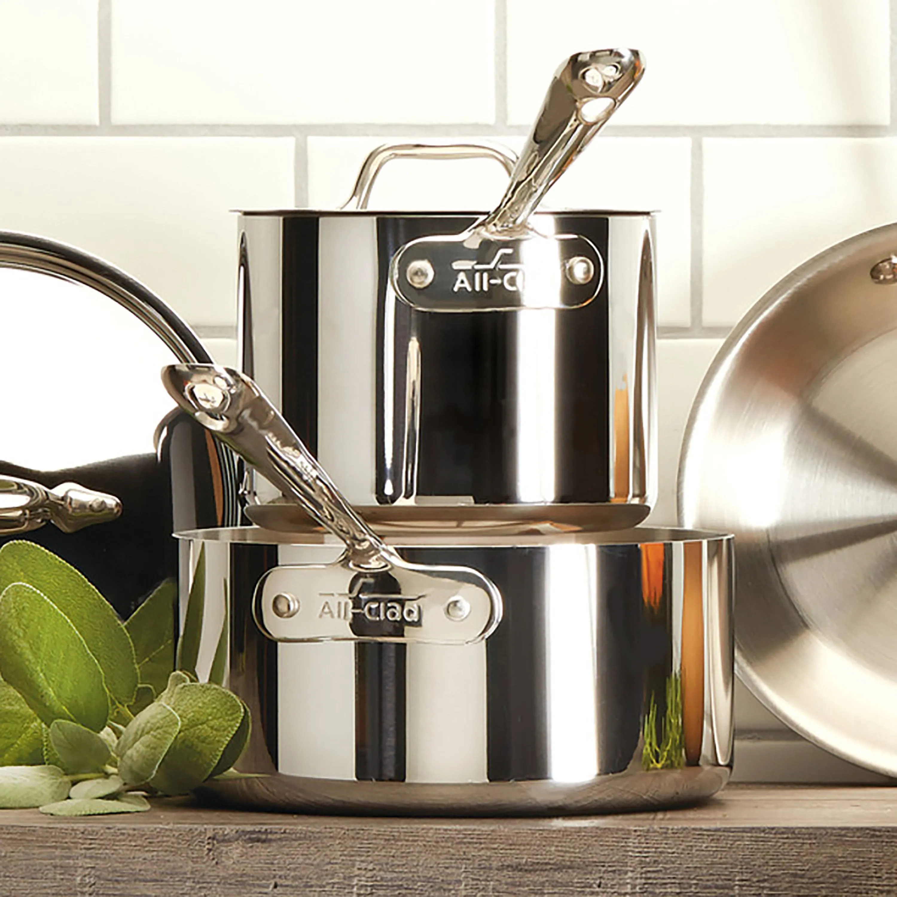 All-Clad d3 Stainless 1.5-quart Saucepan