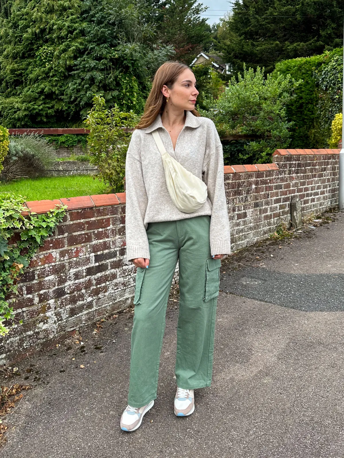 Angela - Cargo Trouser - Khaki