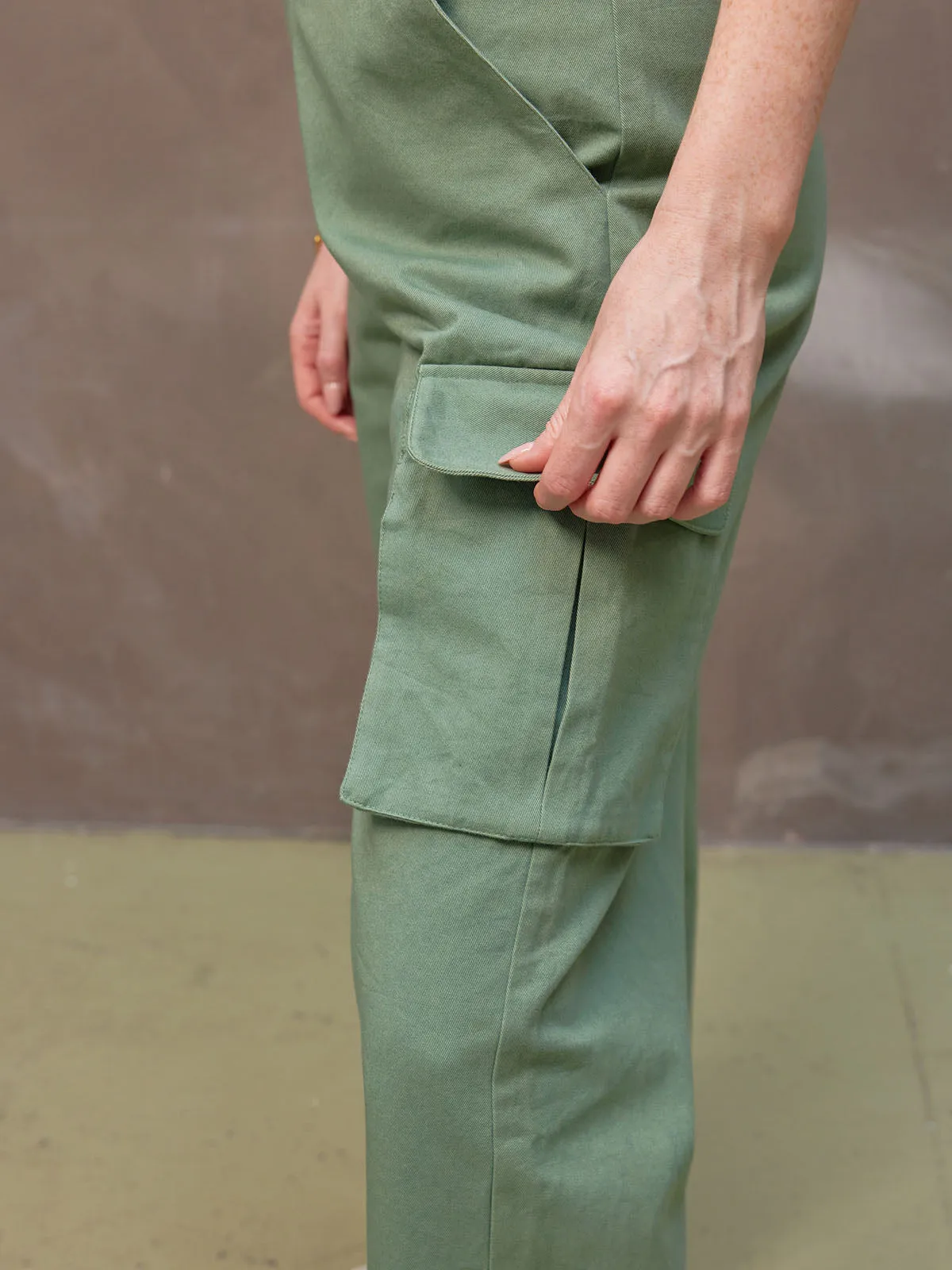 Angela - Cargo Trouser - Khaki