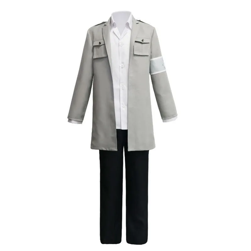 Anime Attack on Titan 4 Season Eren Yaeger Uniform Set Cosplay Costumes