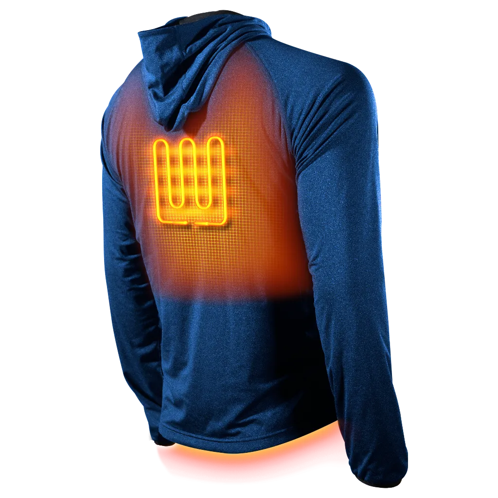 Apex Mens Heated Tech Hoodie by Gobi Heat