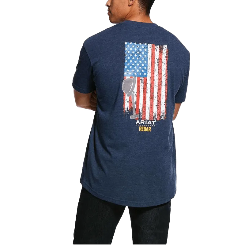 Ariat Rebar Cotton Strong American Grit Graphic T-Shirt