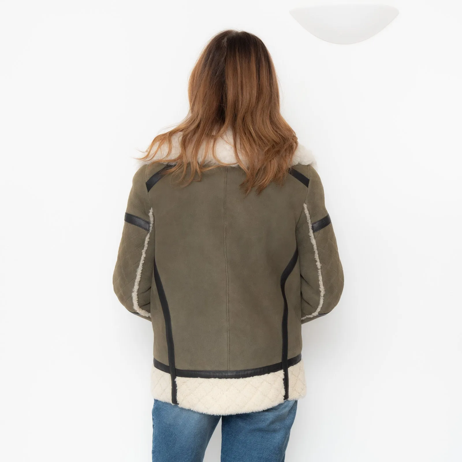 Belstaff Boulder Shearling Ladies Jacket