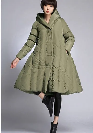 Big Hem Women's Down Parka Coat