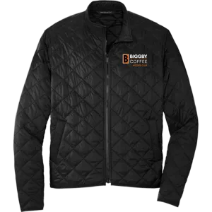 Biggby Coffee Hockey Club Mercer Mettle Quilted Full-Zip Jacket