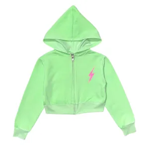 BOLT ZIP UP HOODIE