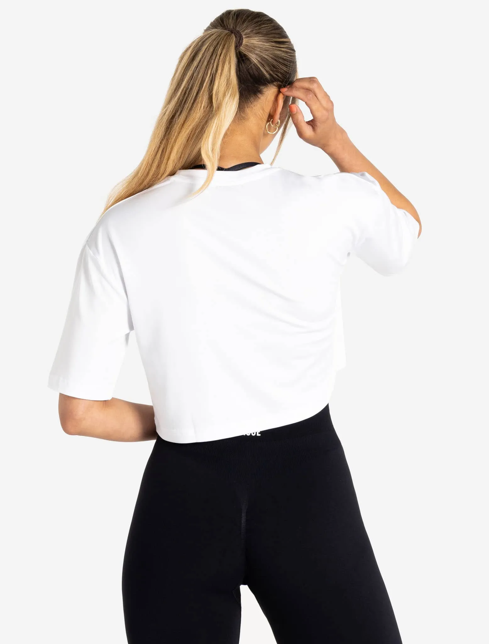 BreathEasy Crop T-Shirt - White