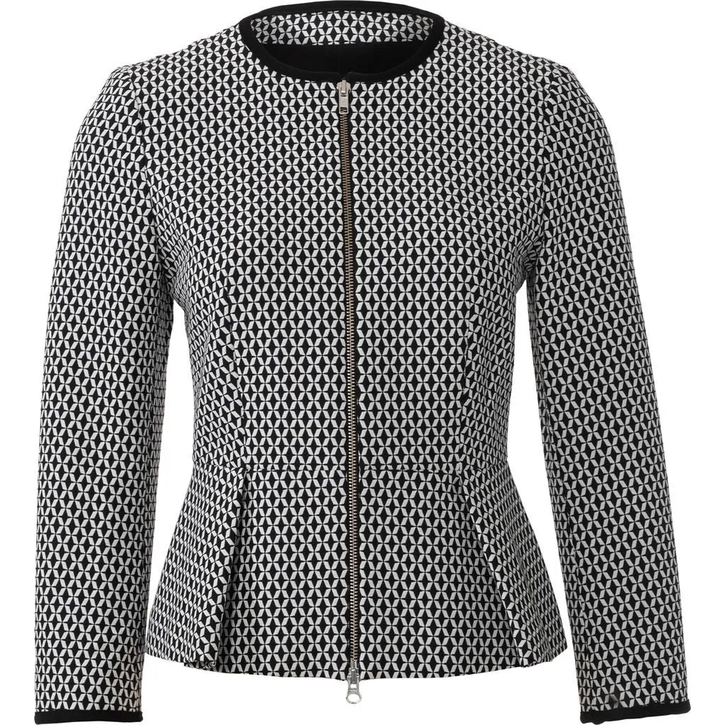 Burda Style Pattern B6293 Misses' Peplum Jackets with Zipper Closure