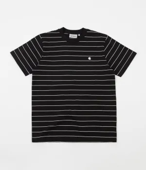 Carhartt Denton T-Shirt - Denton Stripe / Black / Wax