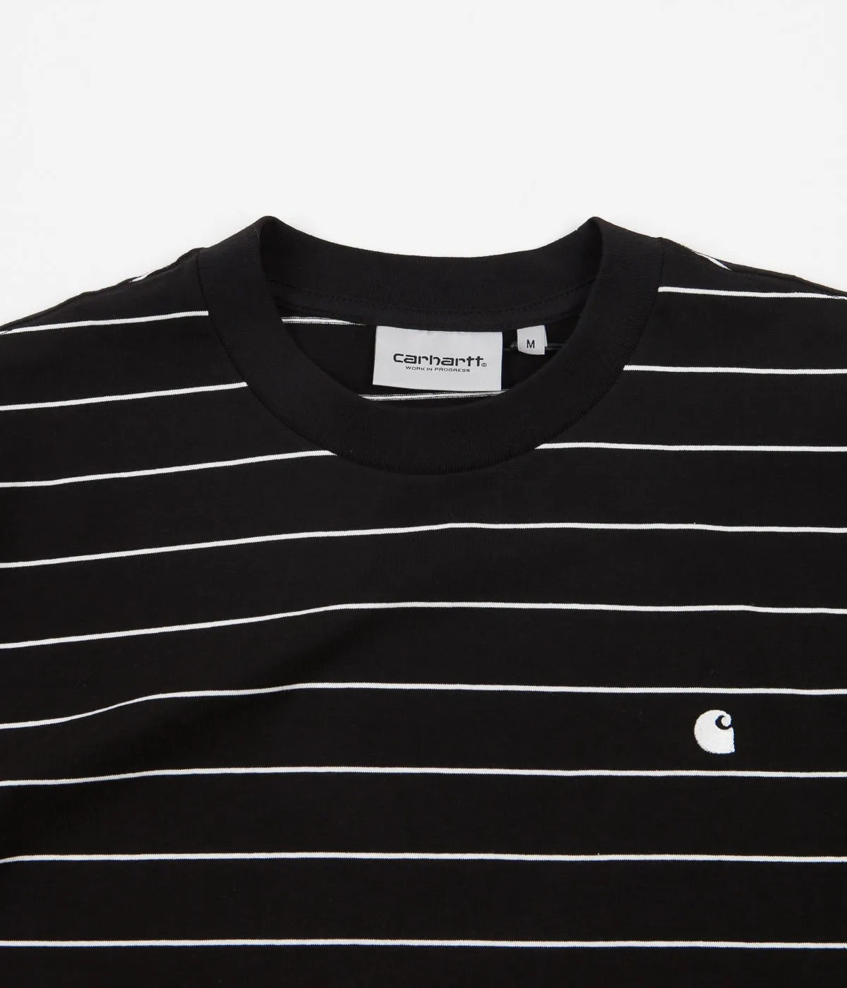 Carhartt Denton T-Shirt - Denton Stripe / Black / Wax