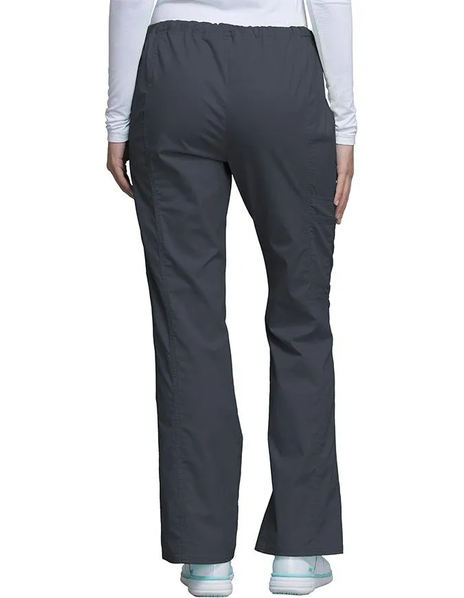 Cherokee Workwear Core Stretch Women Tall Cargo Scrub Pants