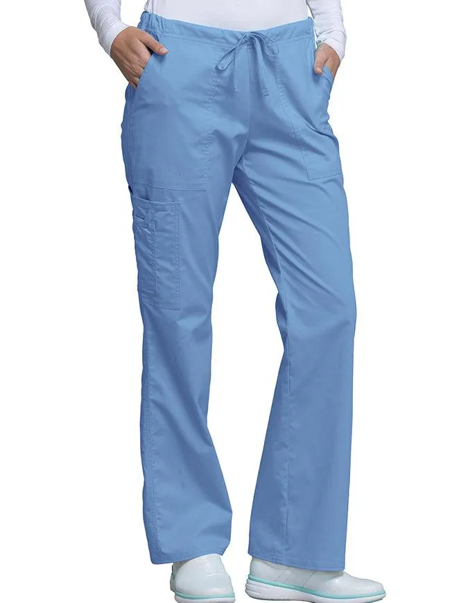 Cherokee Workwear Core Stretch Women Tall Cargo Scrub Pants