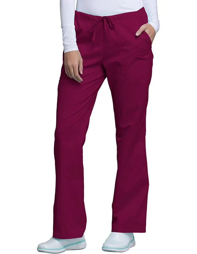 Cherokee Workwear Core Stretch Women Tall Cargo Scrub Pants