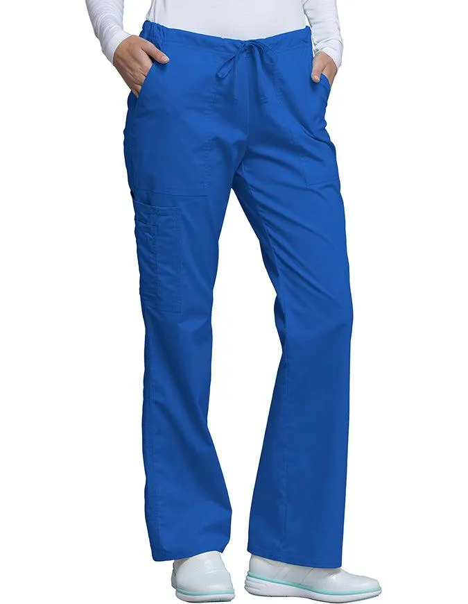 Cherokee Workwear Core Stretch Women Tall Cargo Scrub Pants