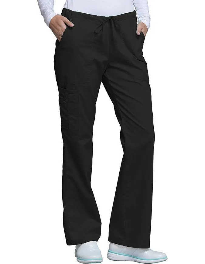 Cherokee Workwear Core Stretch Women Tall Cargo Scrub Pants