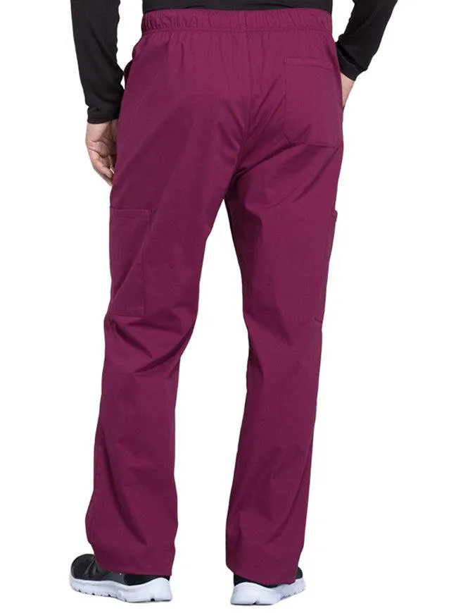 Cherokee Workwear Professionals Men's Tapered Leg Drawstring Cargo Tall Pant