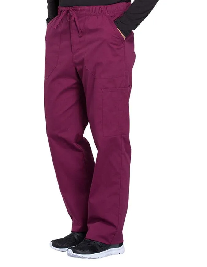 Cherokee Workwear Professionals Men's Tapered Leg Drawstring Cargo Tall Pant