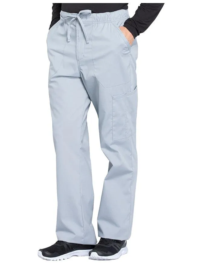 Cherokee Workwear Professionals Men's Tapered Leg Drawstring Cargo Tall Pant