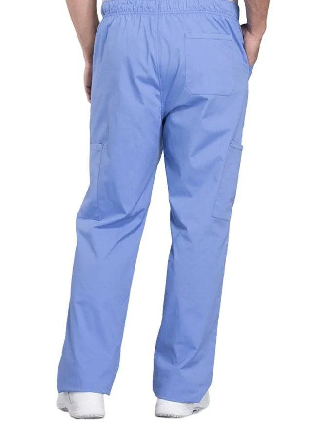 Cherokee Workwear Professionals Men's Tapered Leg Drawstring Cargo Tall Pant