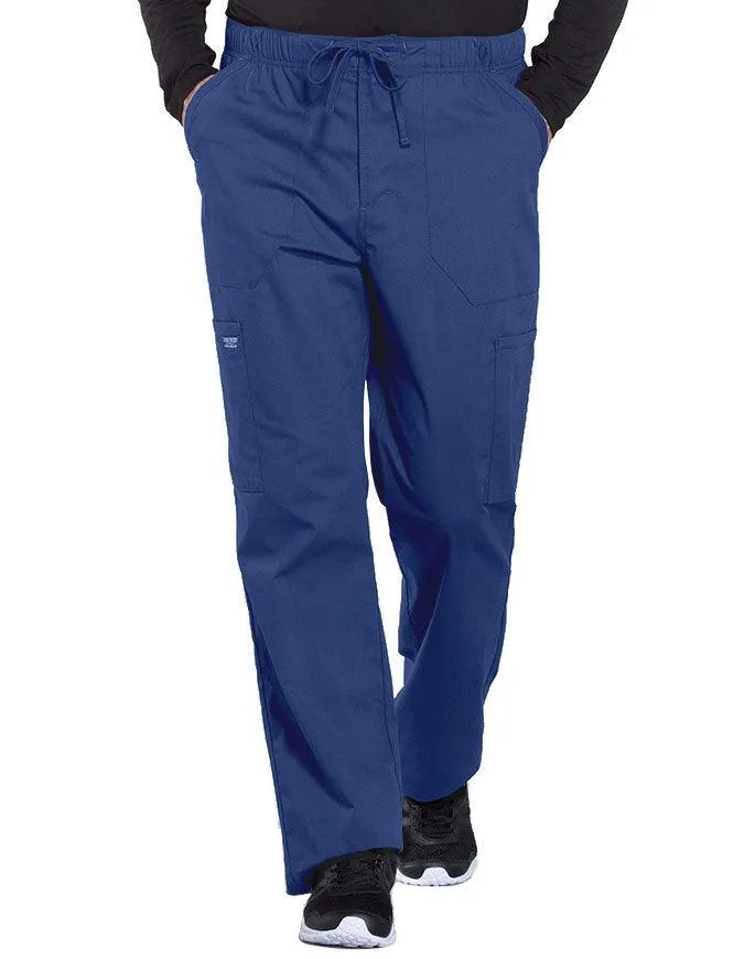 Cherokee Workwear Professionals Men's Tapered Leg Drawstring Cargo Tall Pant