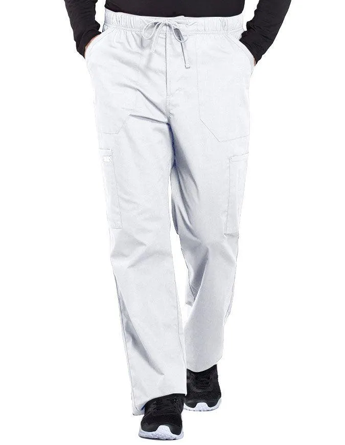 Cherokee Workwear Professionals Men's Tapered Leg Drawstring Cargo Tall Pant