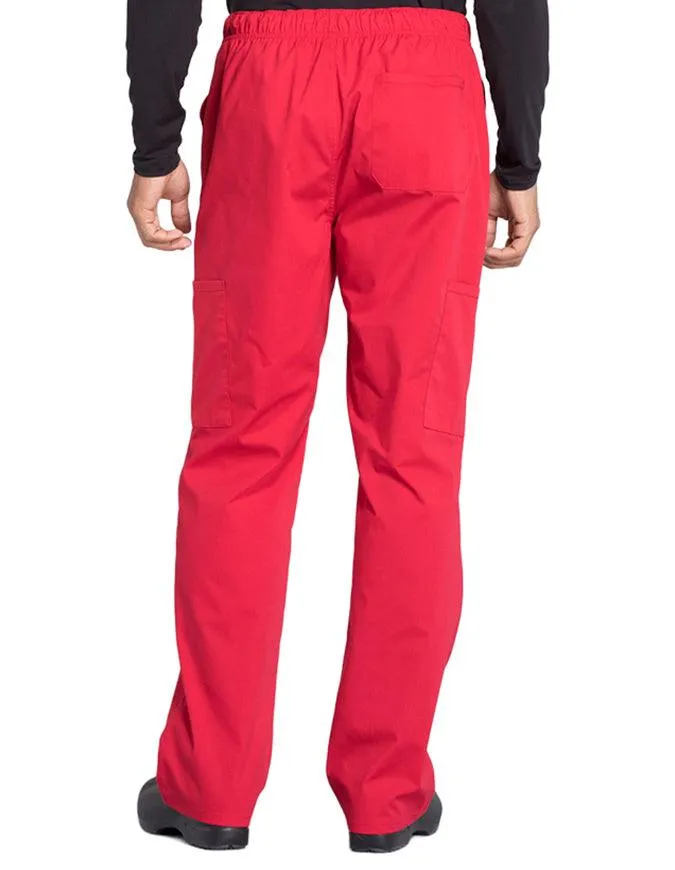 Cherokee Workwear Professionals Men's Tapered Leg Drawstring Cargo Tall Pant