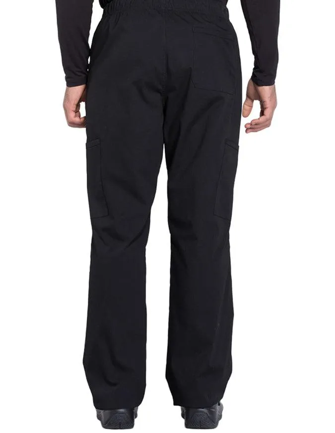 Cherokee Workwear Professionals Men's Tapered Leg Drawstring Cargo Tall Pant