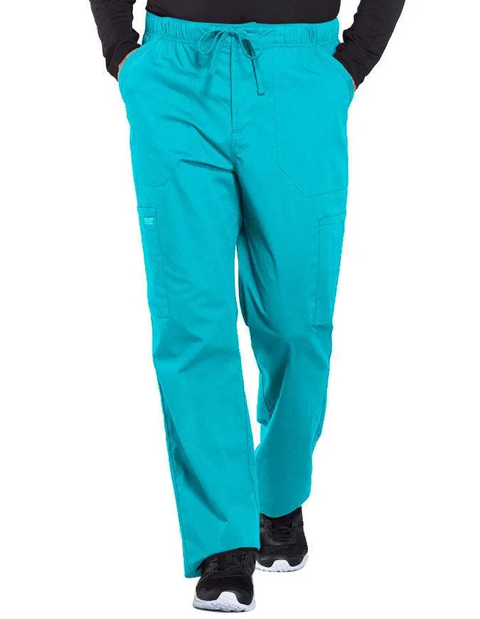 Cherokee Workwear Professionals Men's Tapered Leg Drawstring Cargo Tall Pant