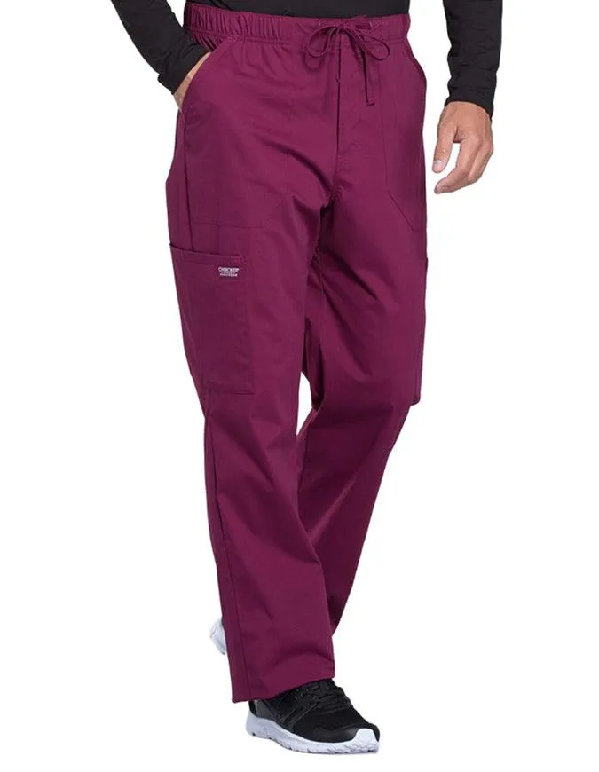 Cherokee Workwear Professionals Men's Tapered Leg Drawstring Cargo Tall Pant