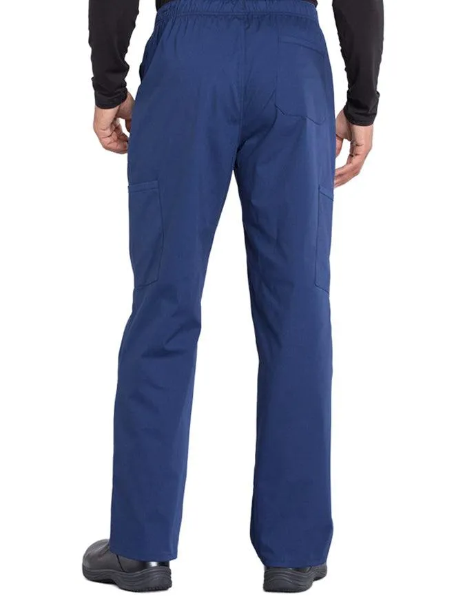 Cherokee Workwear Professionals Men's Tapered Leg Drawstring Cargo Tall Pant