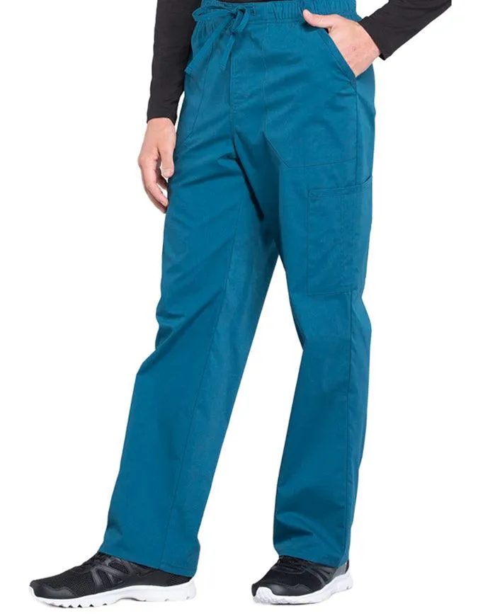 Cherokee Workwear Professionals Men's Tapered Leg Drawstring Cargo Tall Pant