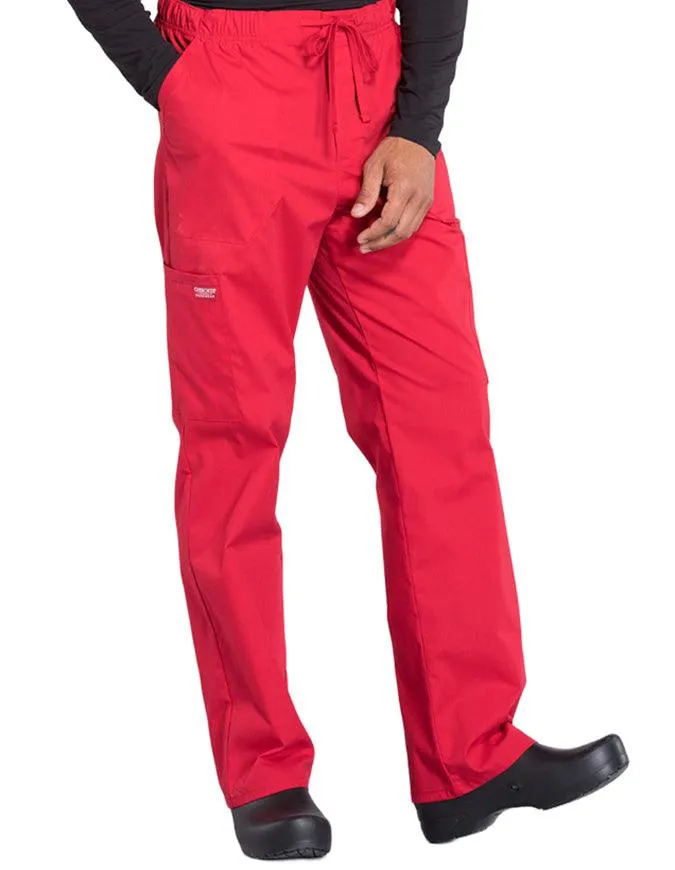 Cherokee Workwear Professionals Men's Tapered Leg Drawstring Cargo Tall Pant