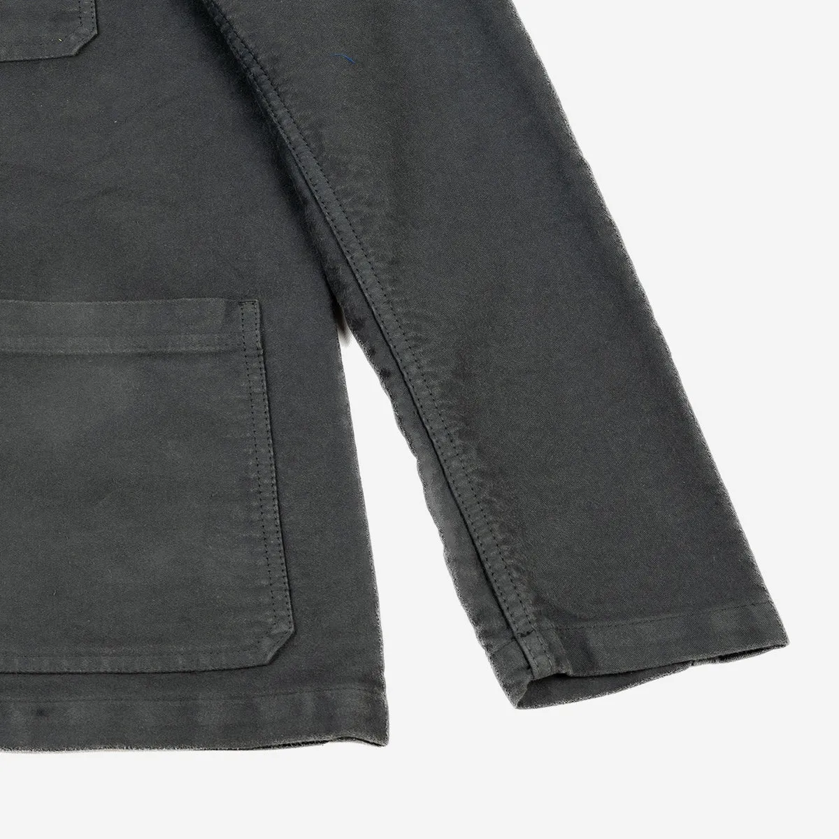 Chore Jacket - French Moleskin - Graphite