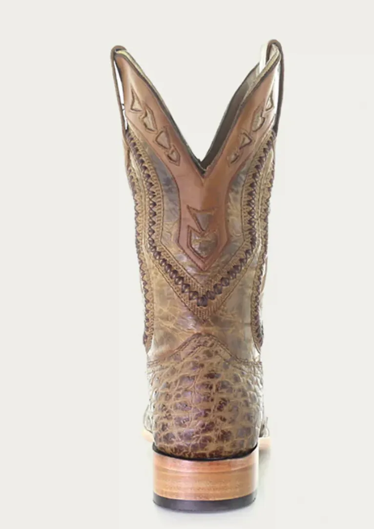 CORRAL MENS OSTRICH COWBOY BOOTS STYLE A4008