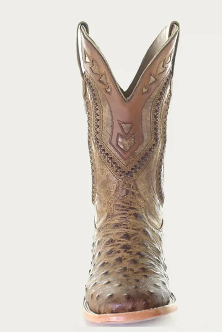 CORRAL MENS OSTRICH COWBOY BOOTS STYLE A4008