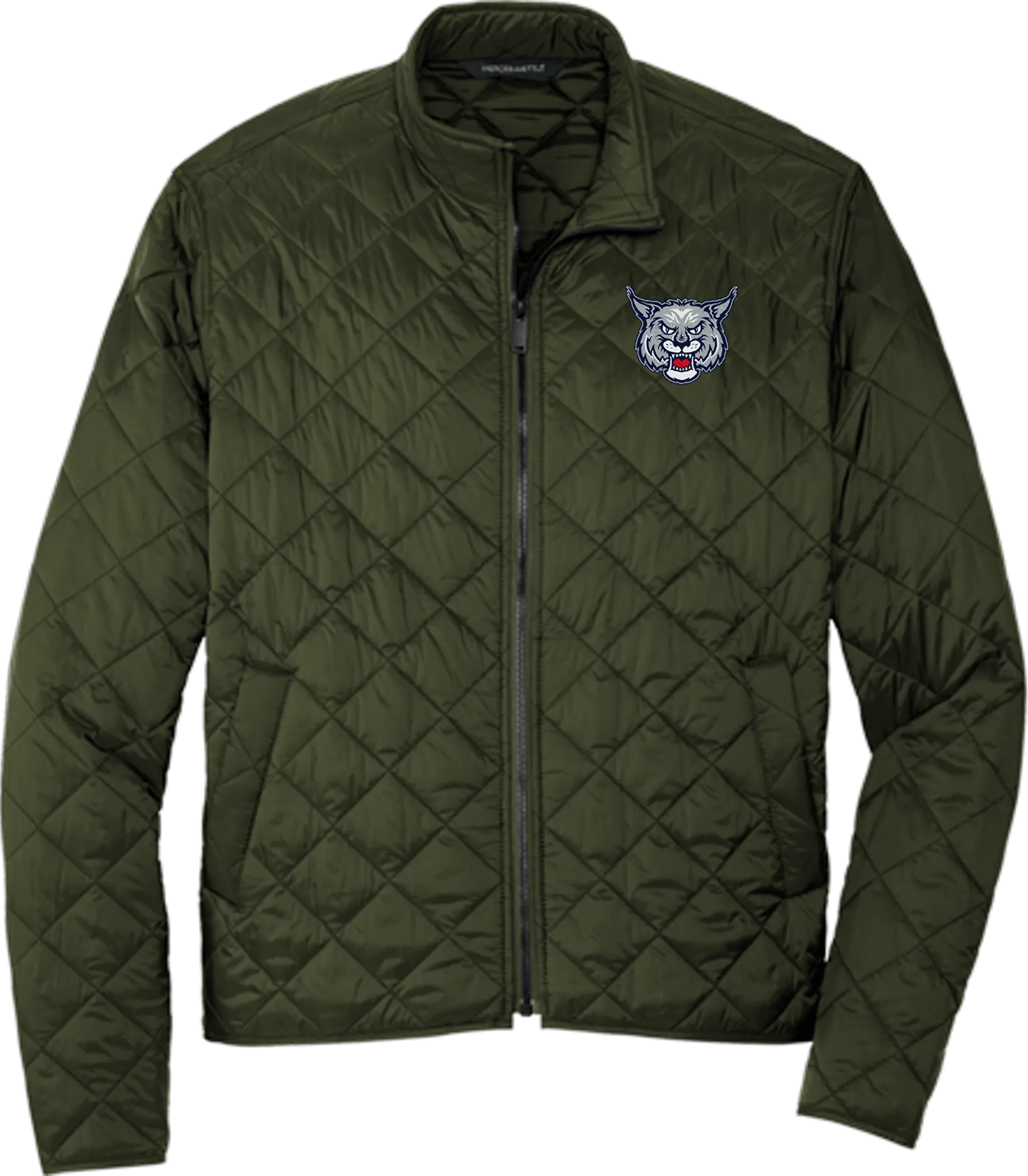 CT Bobcats Mercer Mettle Quilted Full-Zip Jacket