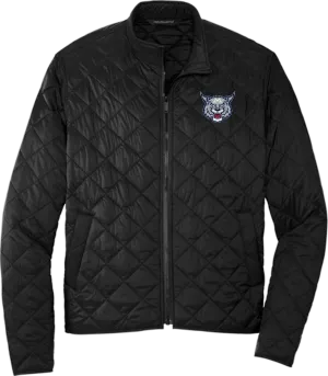 CT Bobcats Mercer Mettle Quilted Full-Zip Jacket