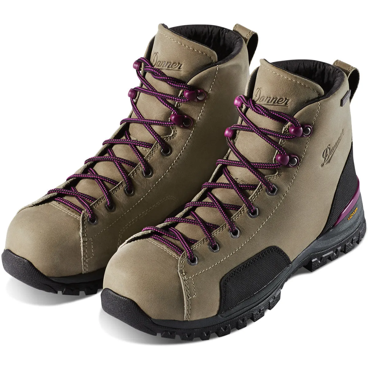 Danner Women's Stronghold 5" WP Comp Toe Work Boot - Gray - 16717