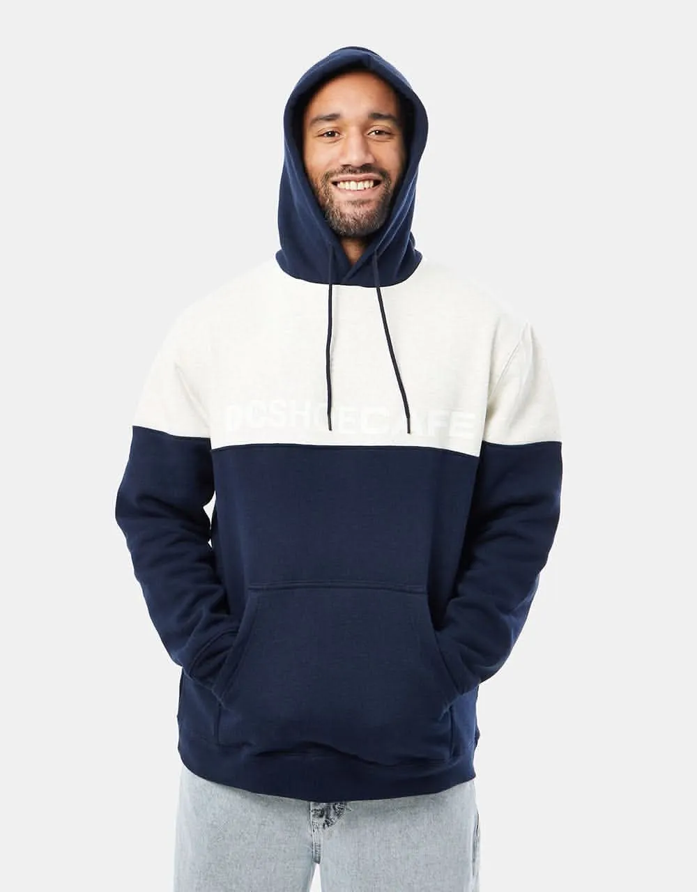 DC x Skateboard Café DCSHOECAFE Pullover Hoodie - Navy Blazer