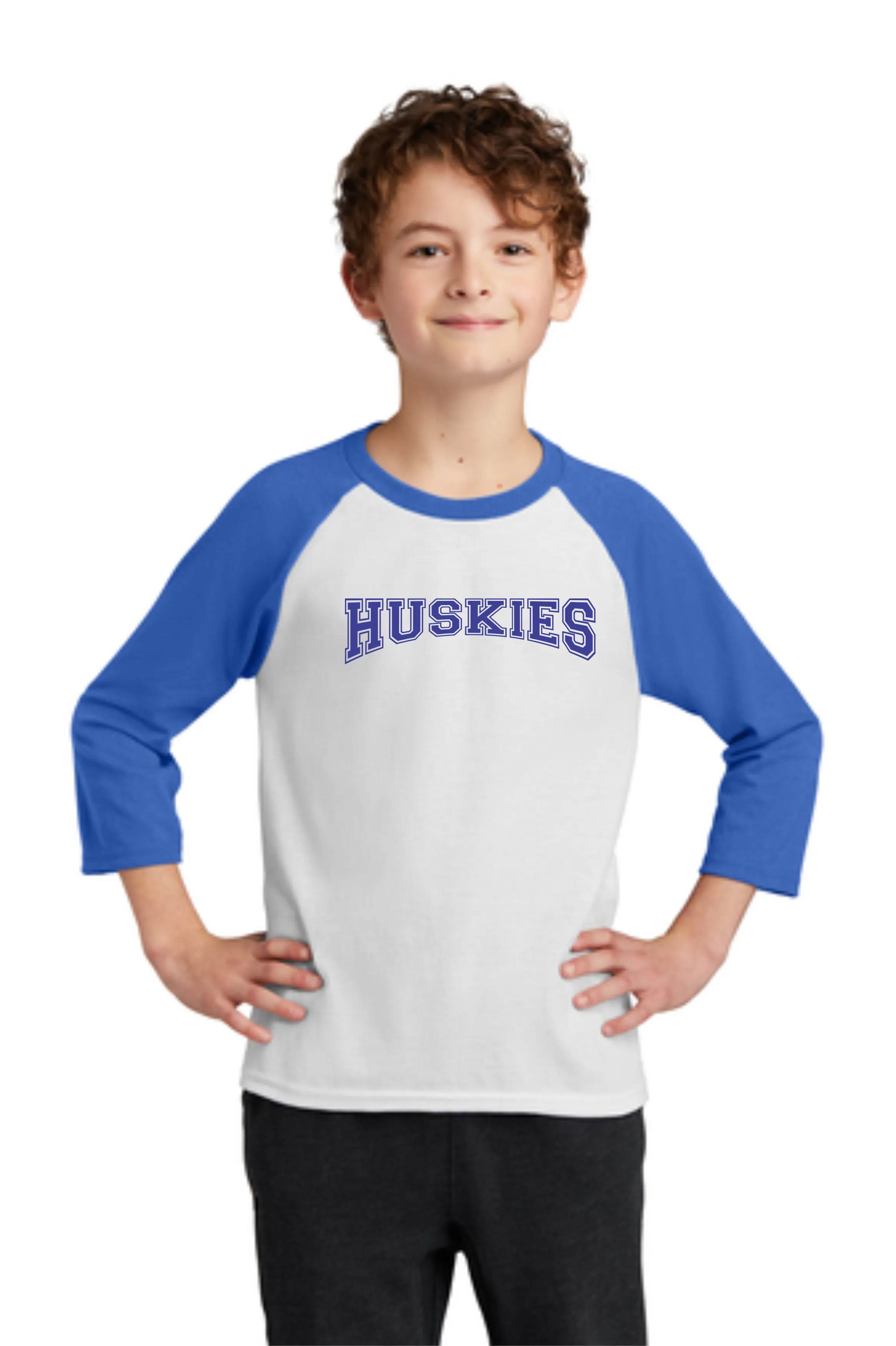 Haldimand Huskies Youth Ultra Soft Cotton Baseball Tee