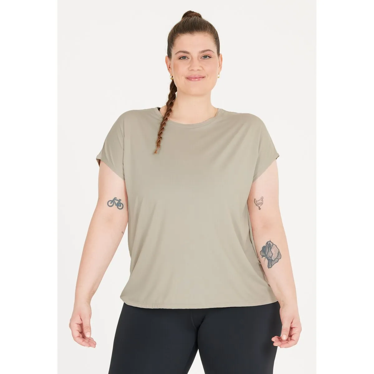 Jenirei  Soft Touch Tee - Dove