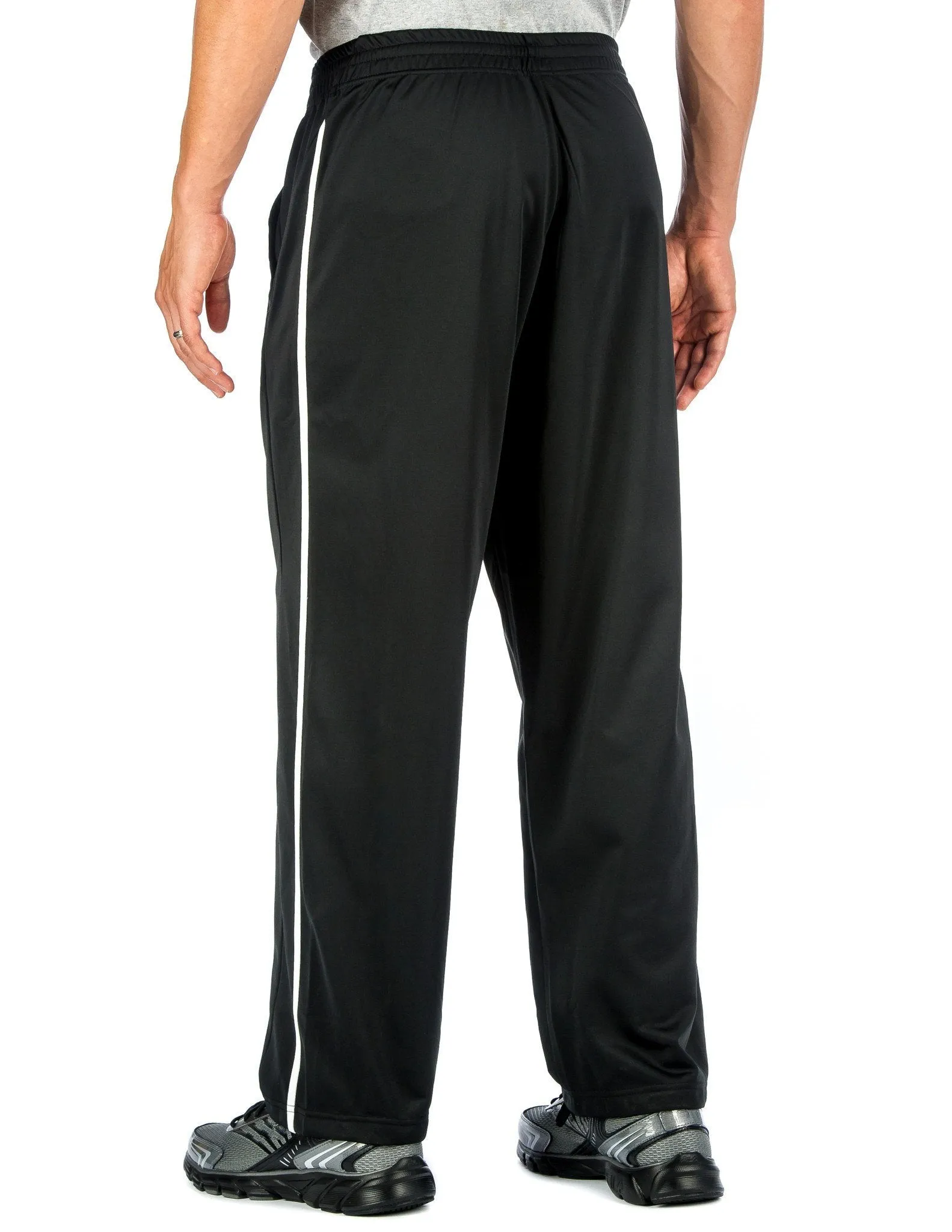 Men's Active Pants - Black/Gray - Black