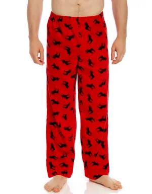 Mens Fleece Moose Pants