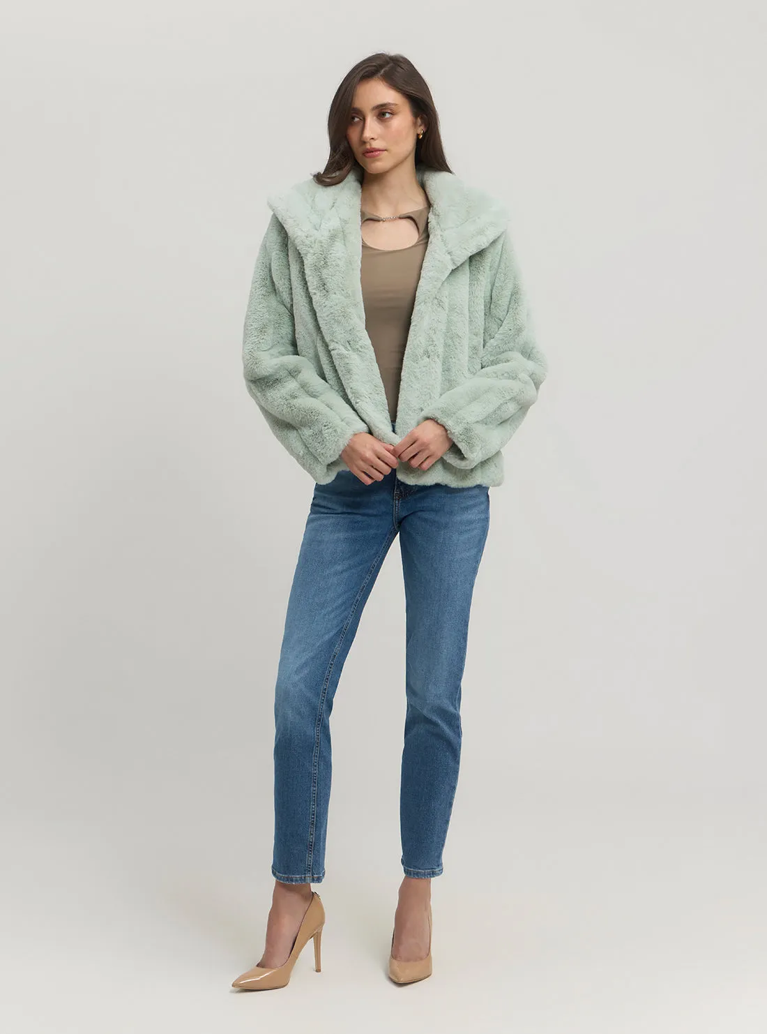 Mint Green Oyster Sophy Jacket