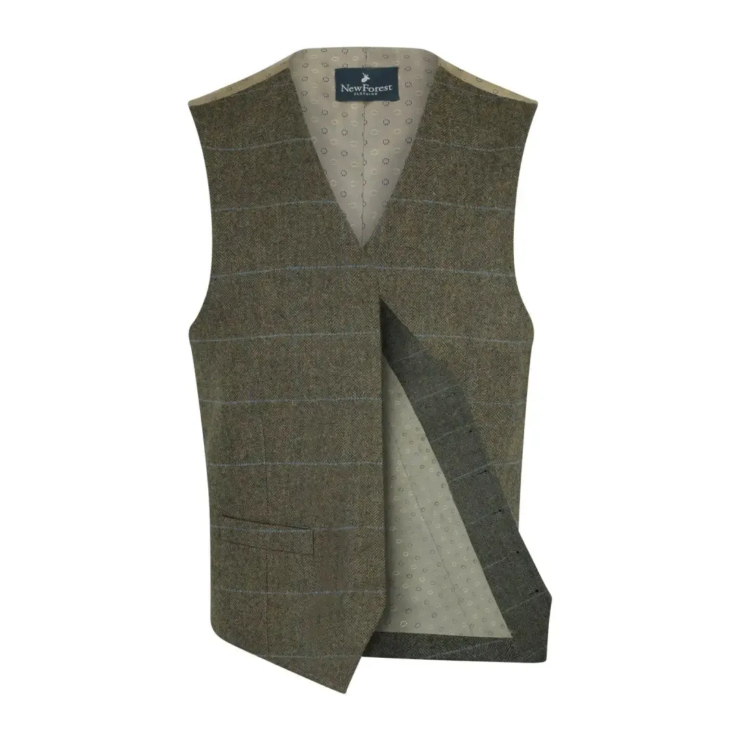 New Forest Premium 100% Wool Tweed Waistcoat