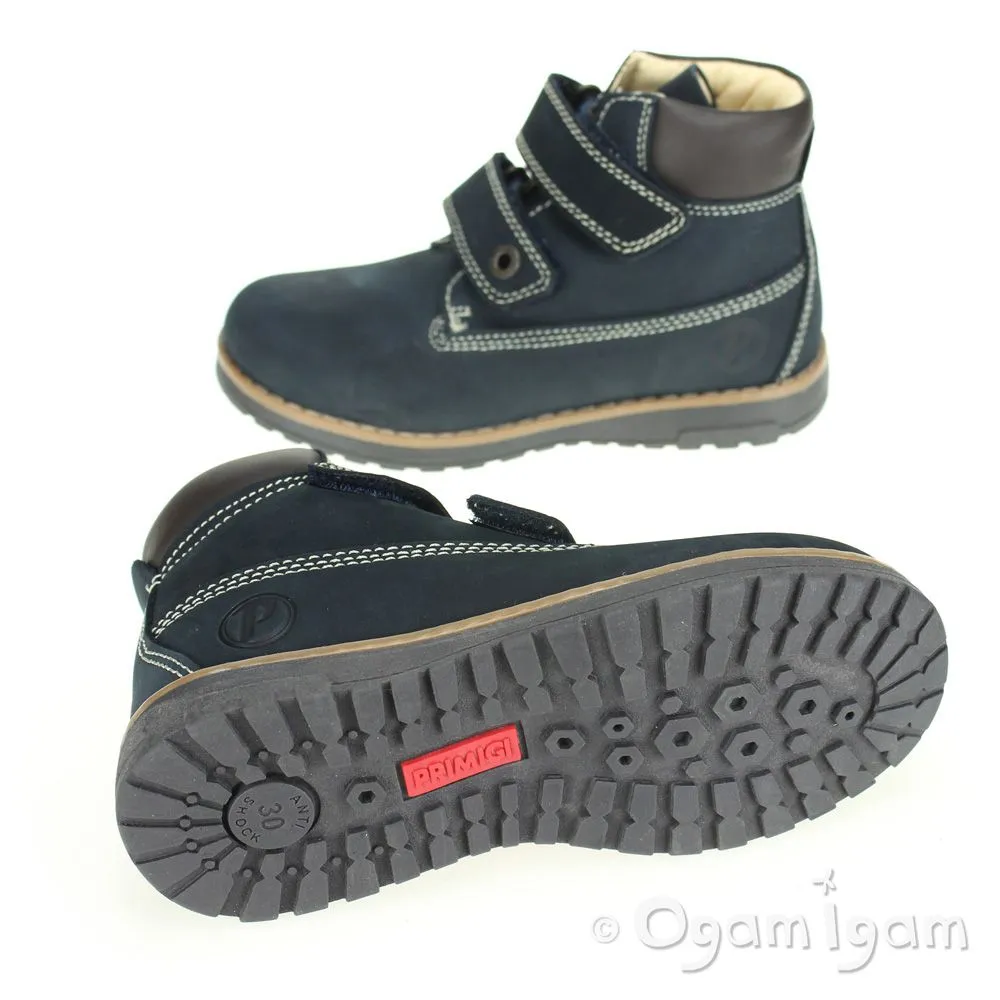 Primigi Aspy 1 Boys Navy Blue Scuro Boot