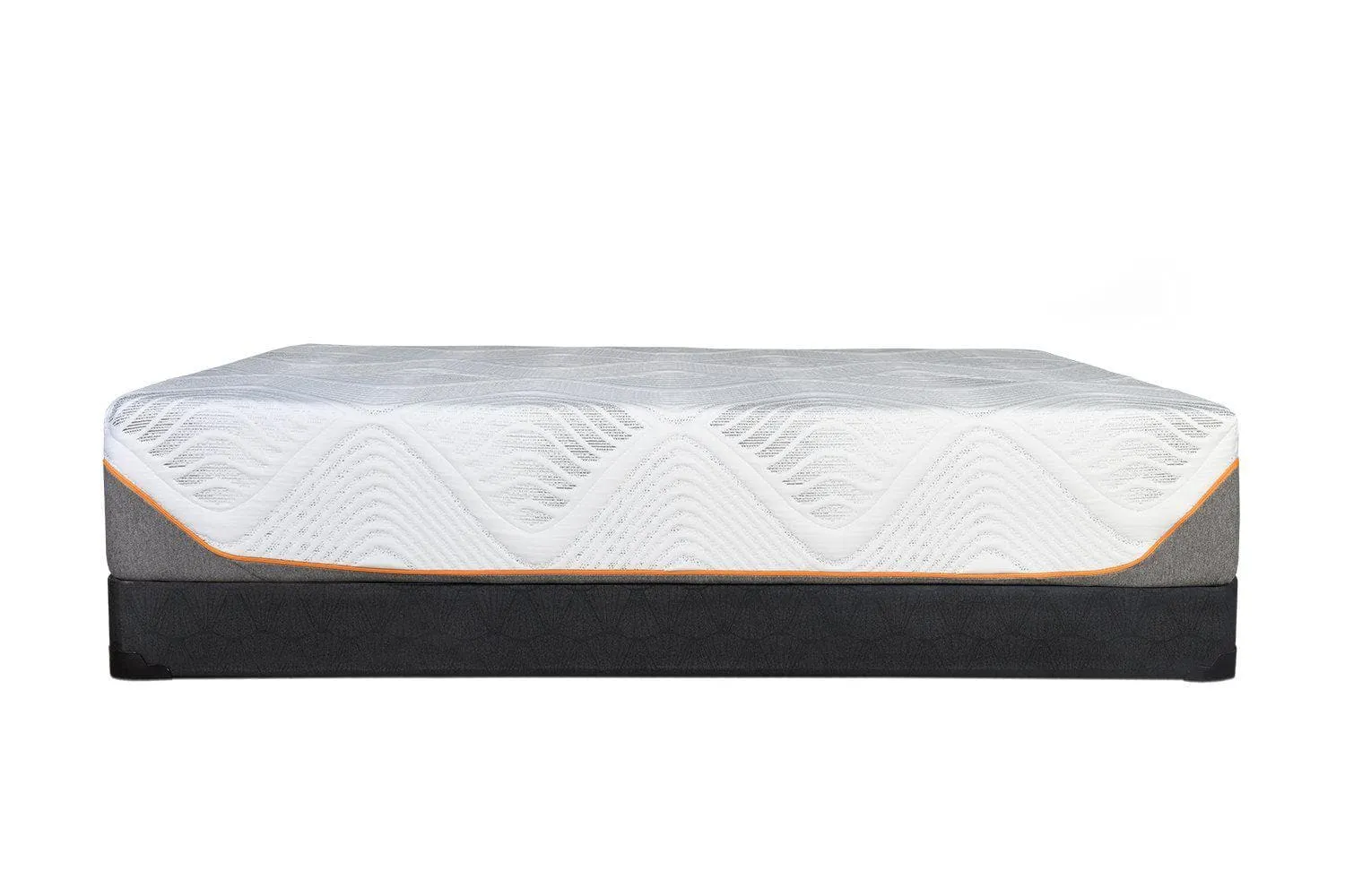 Queen Aurora Plush 14" Thick Cooling Memory Foam Mattress with Nano Coil