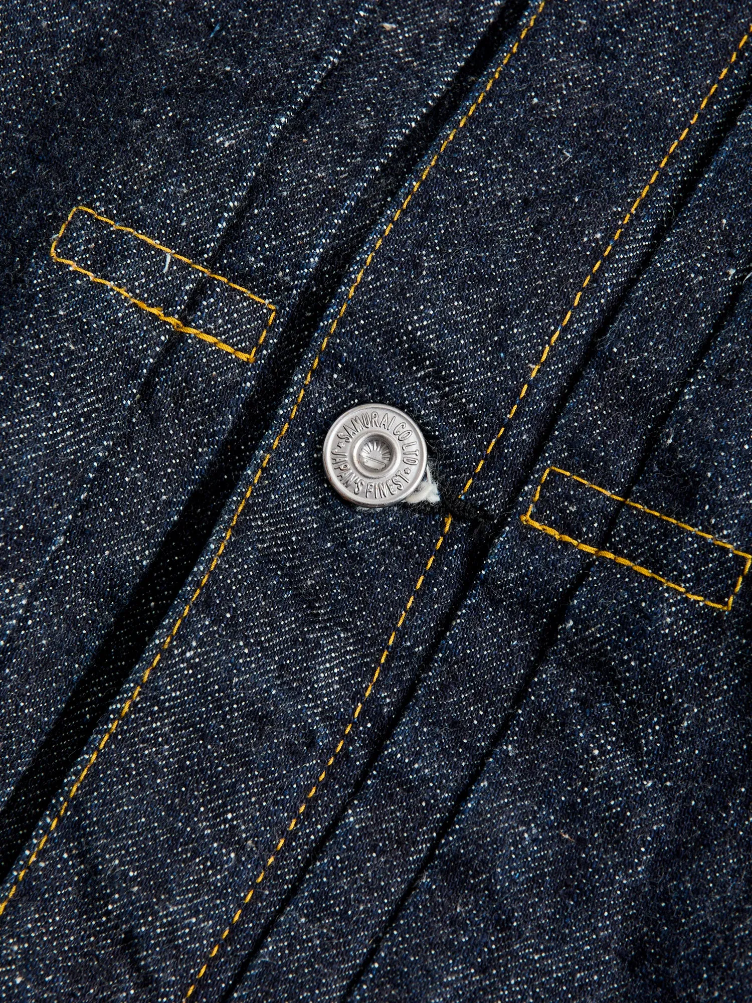 S5512PX15oz "Otokogi" Denim Type 1 Jacket in Indigo