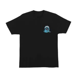 Santa Cruz Screaming Wave S/S Tee - Black