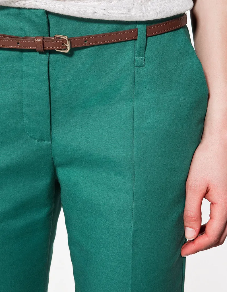 Straight Leg Pencil Pants